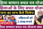 Mahila samman savings
